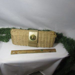 wicker handbag